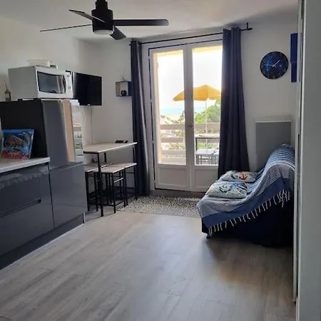 Appartement Chloe Vue Mer Et Canigou 1Ere Ligne Leucate Exterior photo